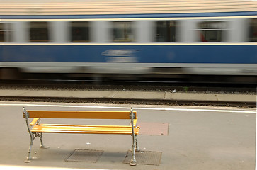 Image showing Train station