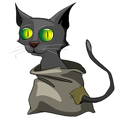 Image showing Cartoon Character Cat