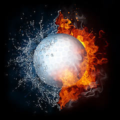 Image showing Golf Ball