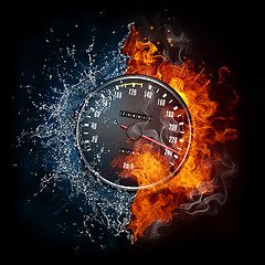 Image showing Speedometer