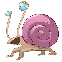 Image showing Cartoon Character Snail