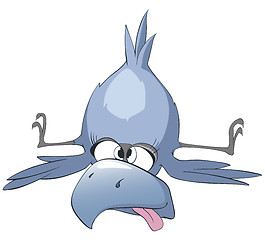 Image showing Cartoon Character Funny Bird