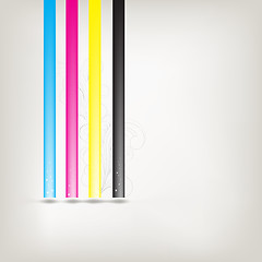 Image showing CMYK Printing