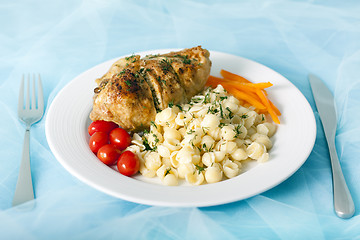 Image showing Chicken and Pasta