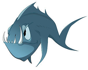 Image showing Cartoon Character Fish