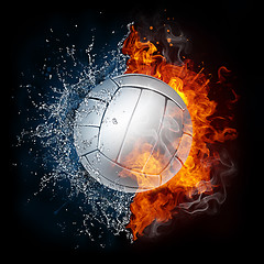 Image showing Volleyball Ball