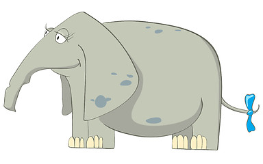 Image showing Cartoon Character Elephant