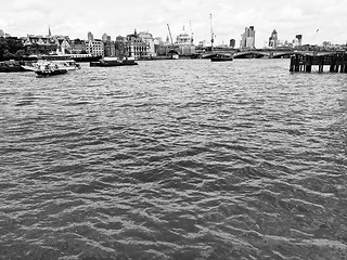 Image showing River Thames in London