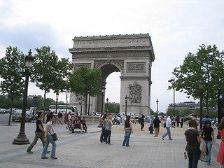 Image showing Arc de Triomphe