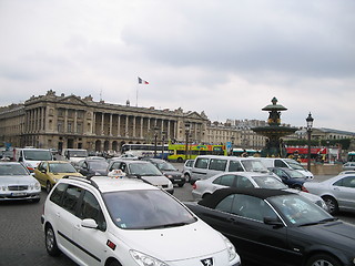 Image showing Paris traffic