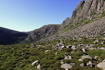 Image showing Mountain valley in Flora, Norway