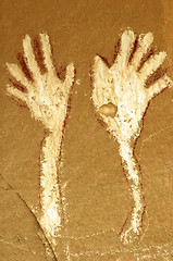 Image showing Waving Hands