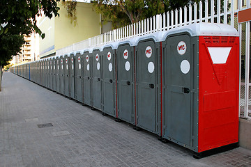 Image showing Portable Bathrooms                          