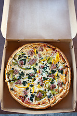 Image showing Takeout Specialty Combination Pizza