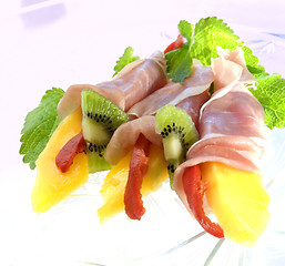 Image showing mango appetizer