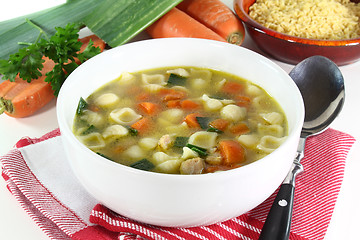 Image showing Chicken soup