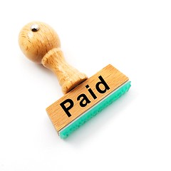 Image showing paid