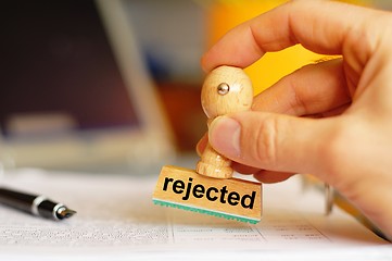 Image showing rejected
