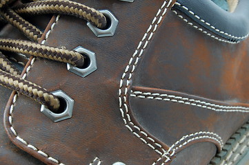 Image showing macro of a shoe