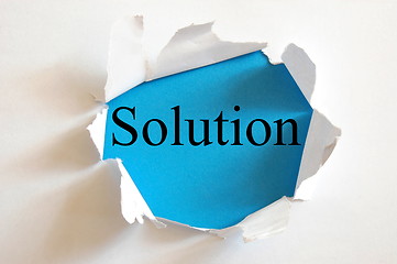 Image showing business solution