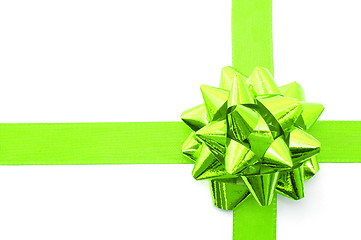 Image showing Christmas Gift with ribbon