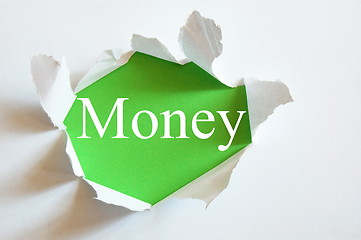 Image showing green money