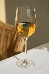 Image showing Glass of wine