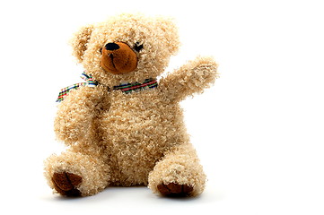 Image showing teddy bear isolated on white background