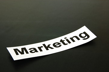 Image showing marketing