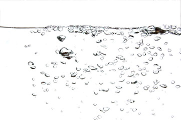 Image showing fresh water with bubbles