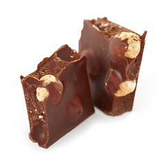 Image showing chocolate with nuts