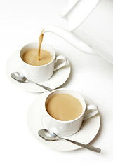 Image showing two coffee cups