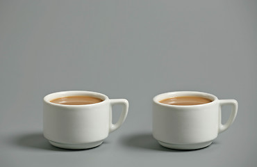 Image showing two coffee cups