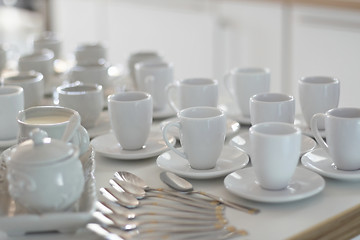 Image showing coffee cups