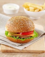 Image showing hamburger