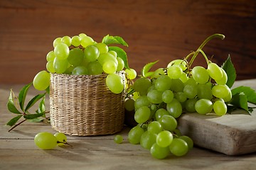 Image showing fresh green grape