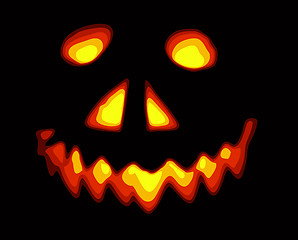 Image showing halloween pumpkin 