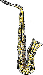 Image showing saxophone