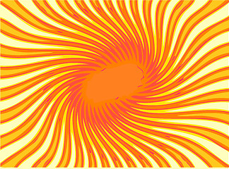 Image showing golden sun texture