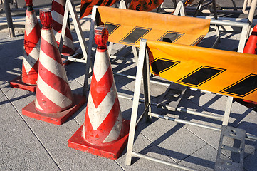 Image showing road construction