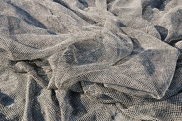 Image showing fishing net background