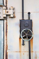 Image showing locked door
