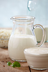 Image showing fresh milk products