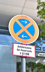 Image showing Traffic sign