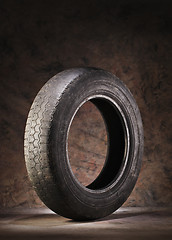 Image showing Old Tire