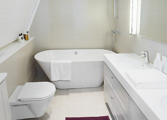 Image showing Modern bathroom