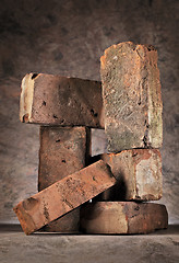 Image showing Old Brick still life