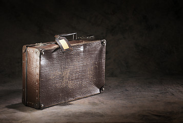 Image showing Forgotten suitcase