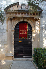 Image showing museum hvar croatia