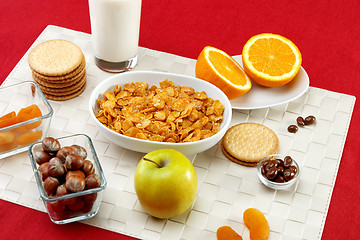 Image showing Breakfast foods